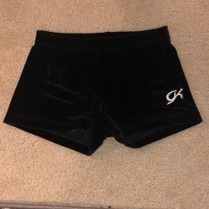 GK velvet shorts